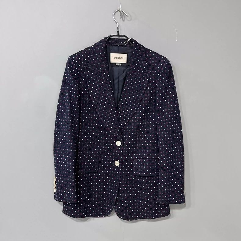 Gucci Gucci Full logo suit 2502-Nextarrow Size 36R - 1 Thumbnail
