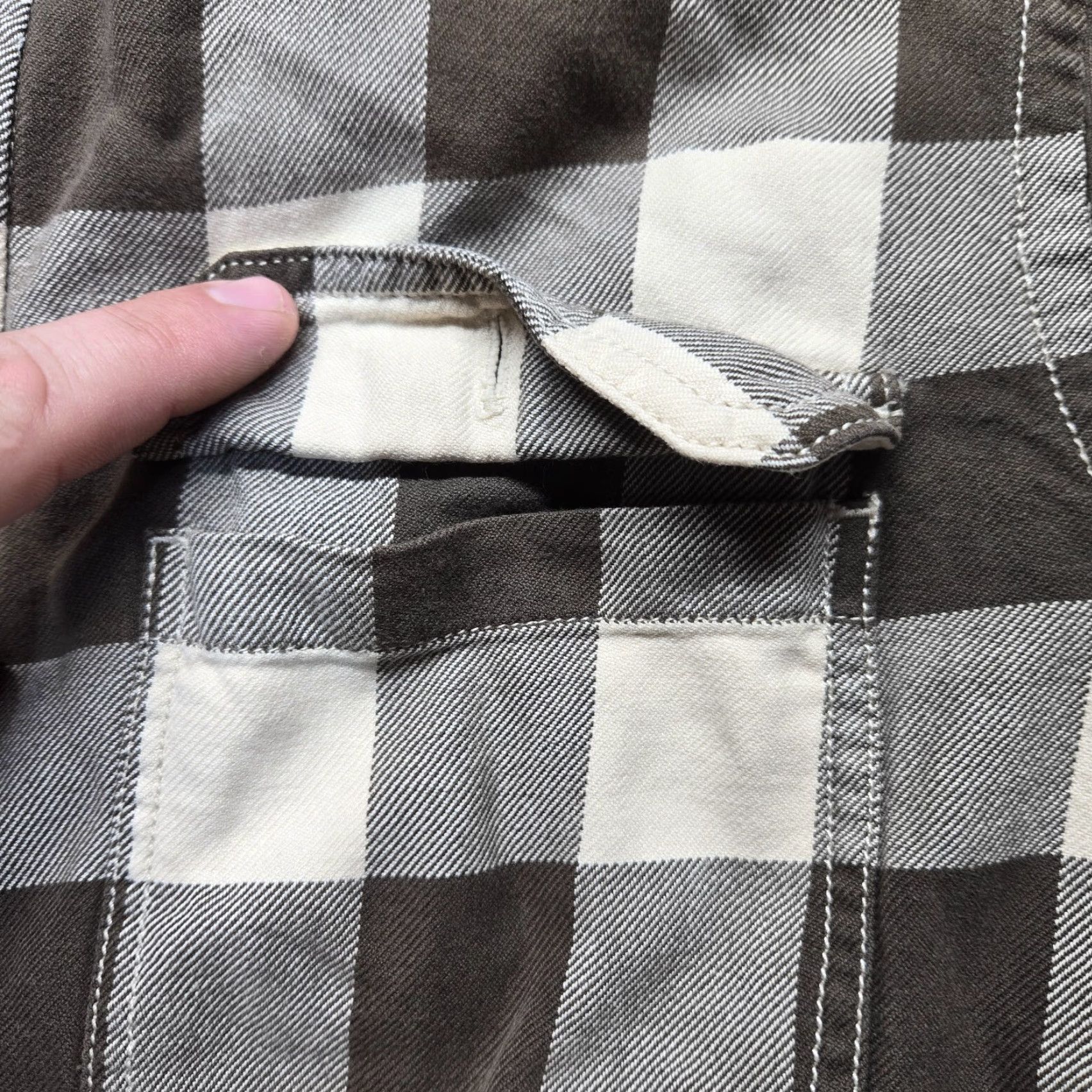 J.Crew VINTAGE J.CREW Jacket Shirt Men S Flannel Check Brown button Up Chec k Pattern 90s style Mens Size US S / EU 44-46 / 1 - 7 Thumbnail