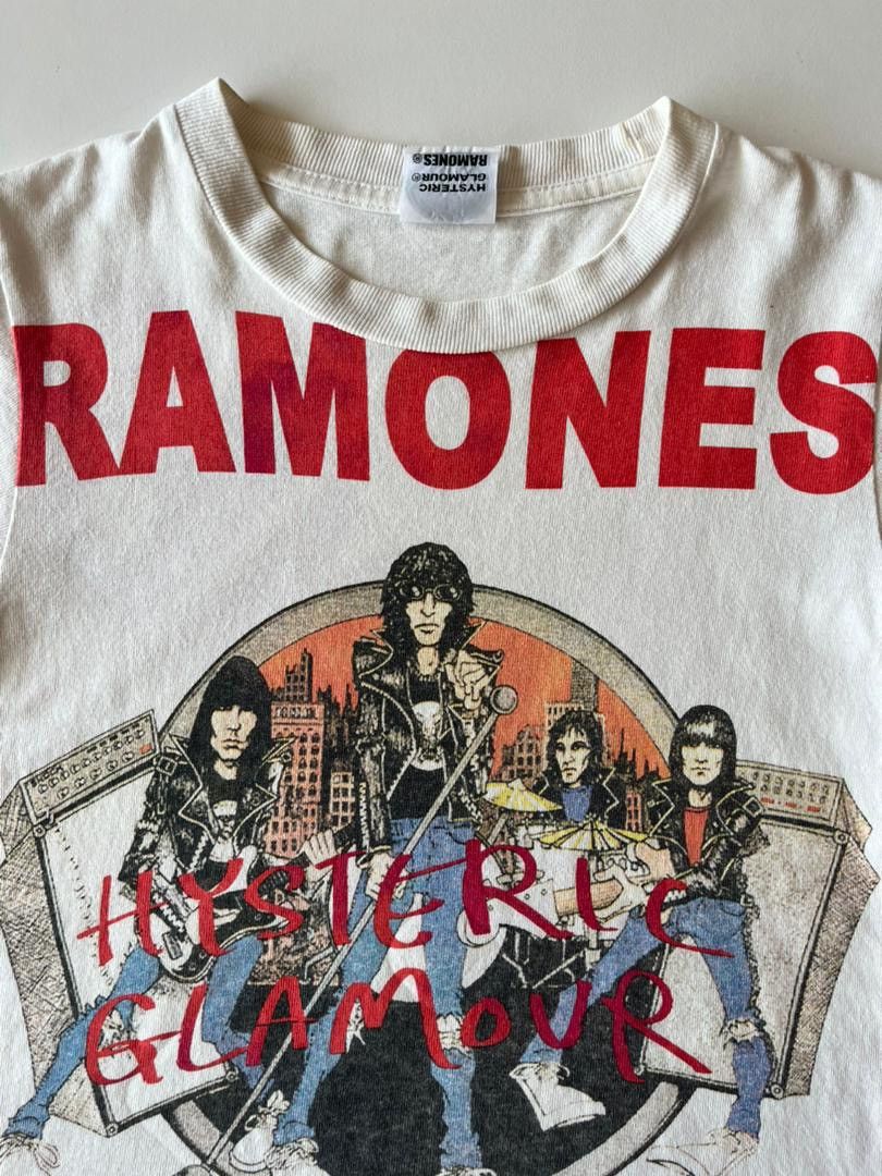 Hysteric Glamour Hysteric Glamour x Ramones White Tee Size XXS / US 00 / IT 34 - 5 Thumbnail