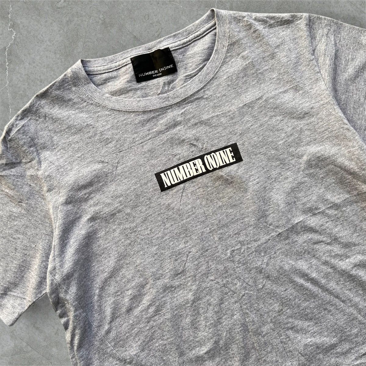 Japanese Brand NUMBER (N)INE Japan Brand Box Logo Size M / US 6-8 / IT 42-44 - 2 Thumbnail