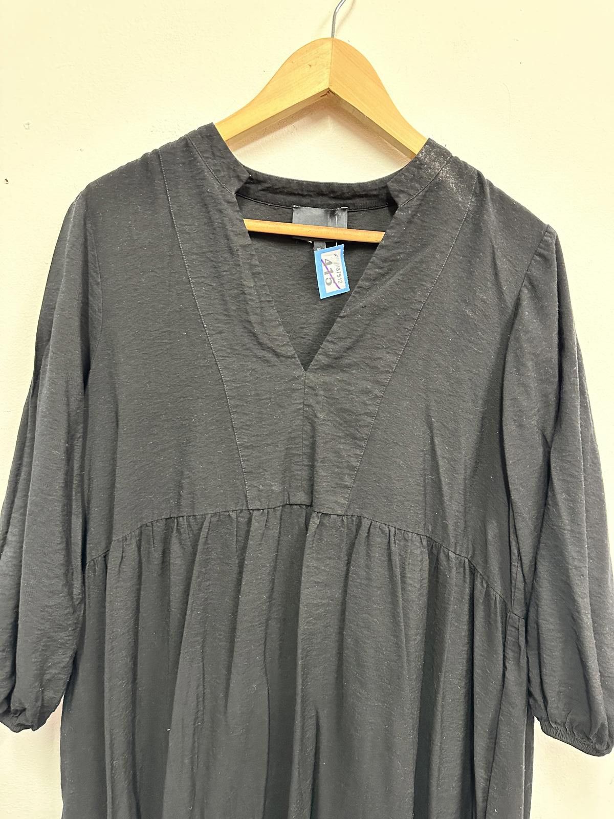 Other Phase Eight Black Midi Dress UK 14 Size L / US 10 / IT 46 - 3 Thumbnail