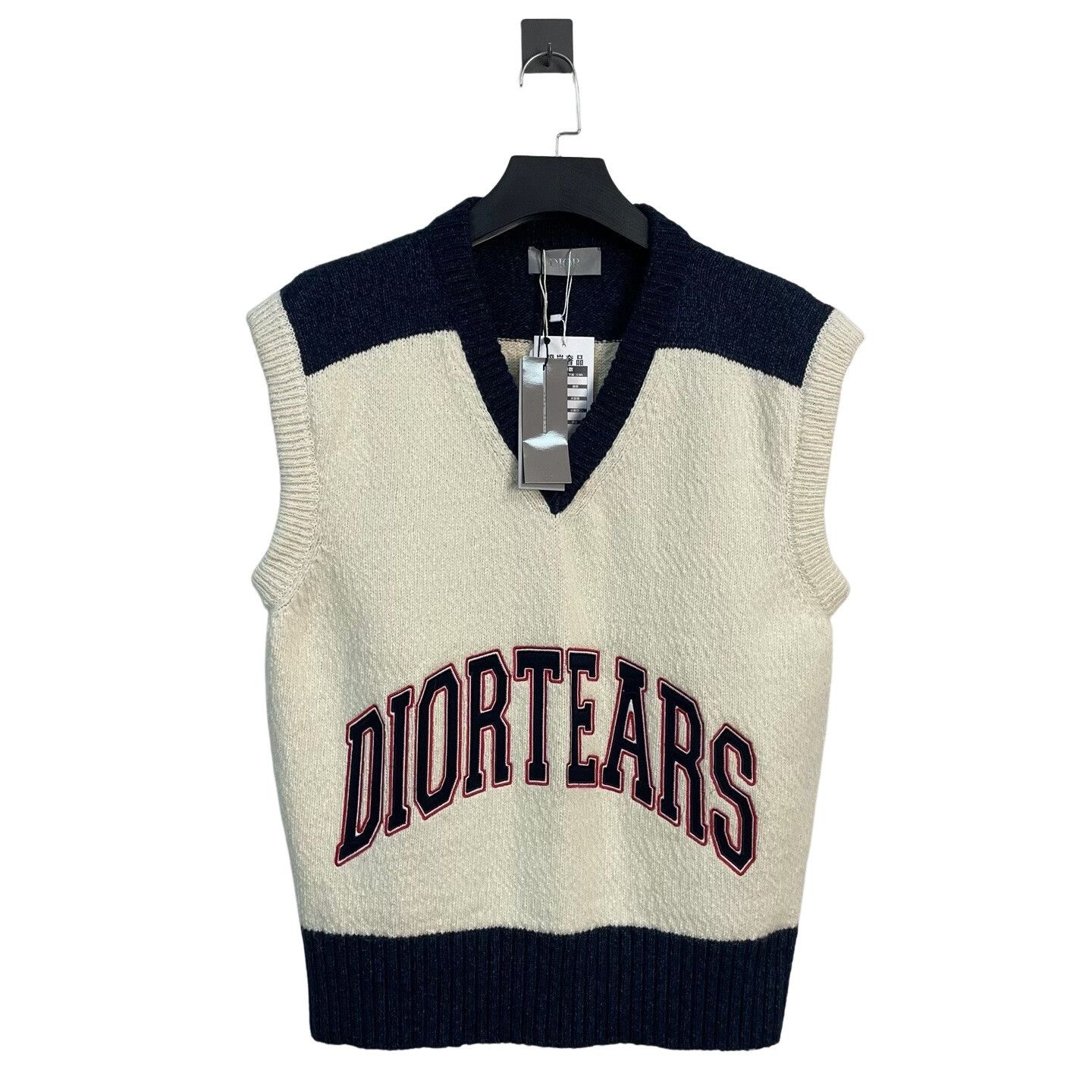 Dior Dior x Denim Tears Knit Vest Size M Size US M / EU 48-50 / 2 - 1 Thumbnail