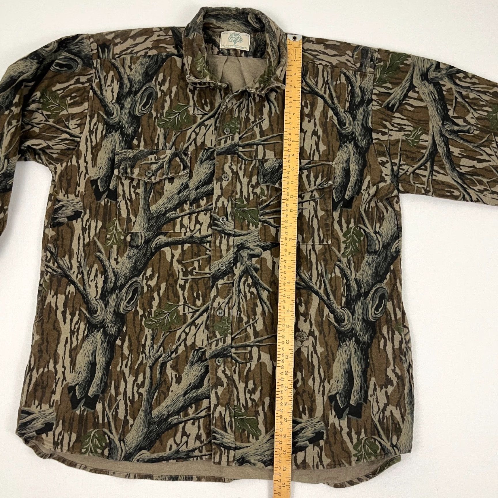 Vintage VINTAGE Mossy Oak Shirt Mens XL Treestand Foliage Camouflage Hunting Button Up USA Size US XL / EU 56 / 4 - 4 Thumbnail