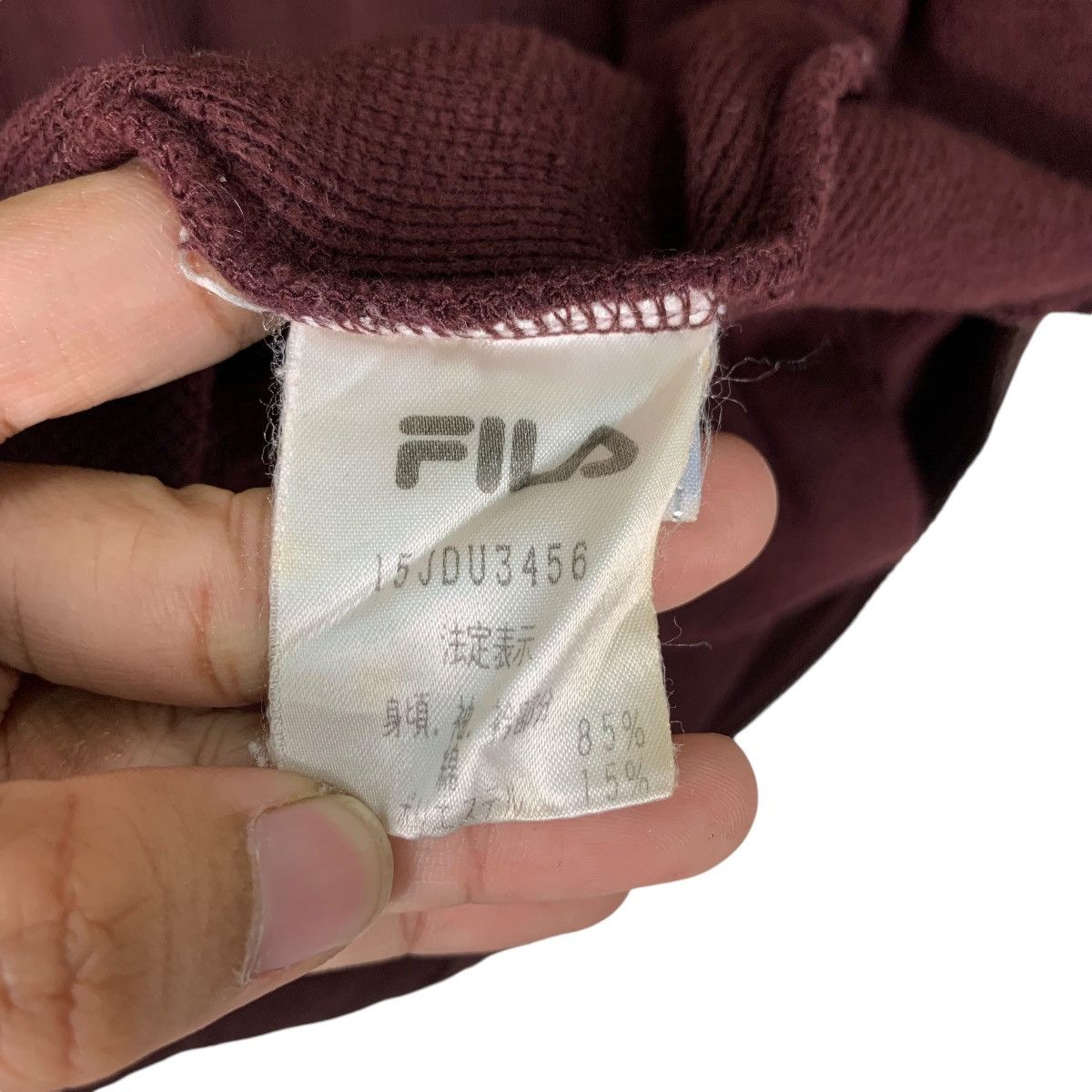 Fila FILA Embroidery Logo Colorblock Sweater Jacket #1267-C57 Size US L / EU 52-54 / 3 - 15 Thumbnail