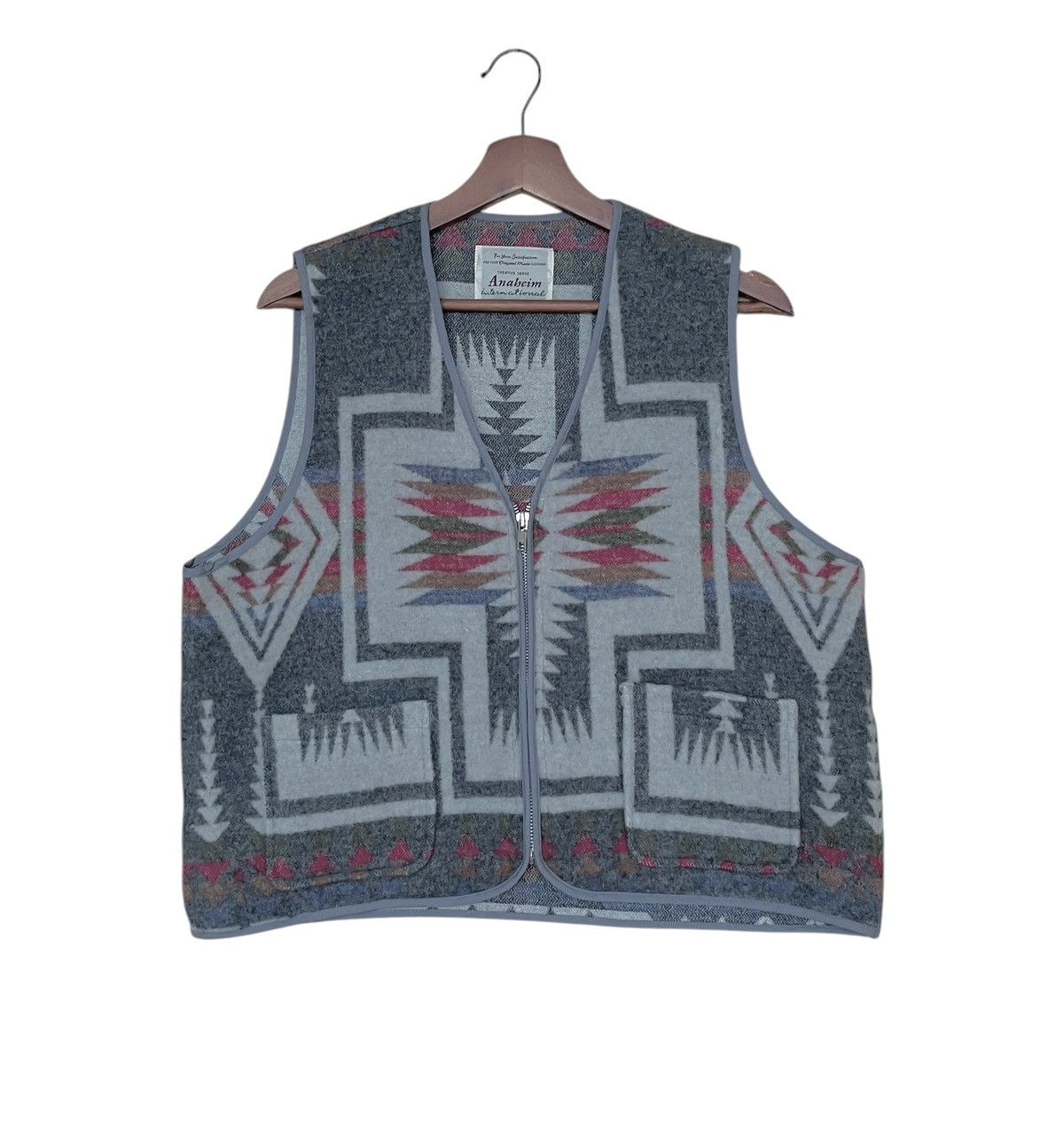 Japanese Brand × Vintage Vintage Japanese Brand Anaheim Navajo Vest 1990s Size US M / EU 48-50 / 2 - 1 Thumbnail