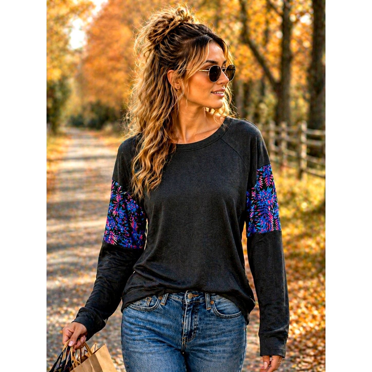 Other Arm Embellished Retreat Rhonda Shear Firework Floral Black L Size L / US 10 / IT 46 - 1 Thumbnail