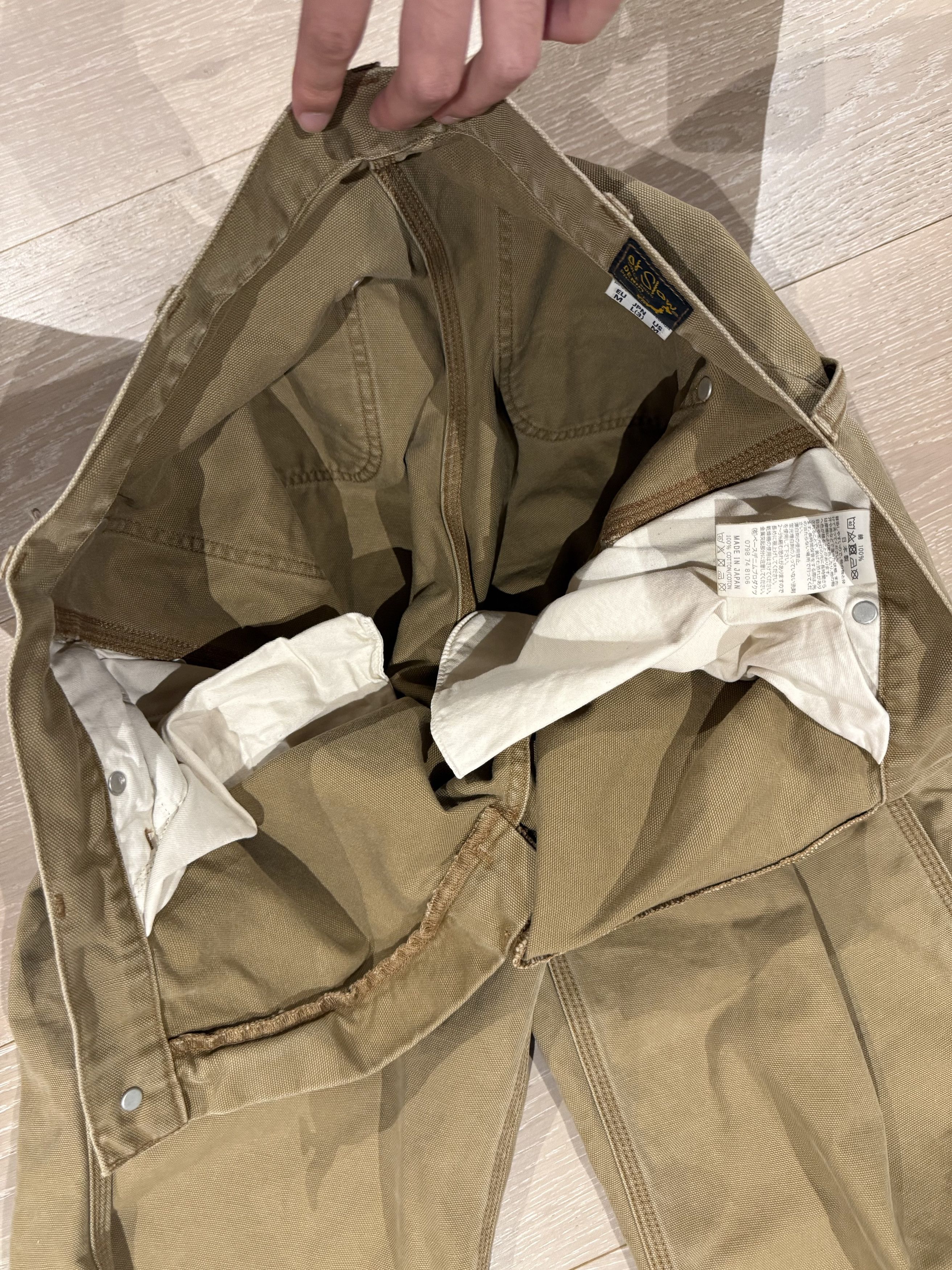Orslow 💚 Orslow Dad's Fit Painter Pants Brown Size 3 NEW Size US 33 - 10 Thumbnail