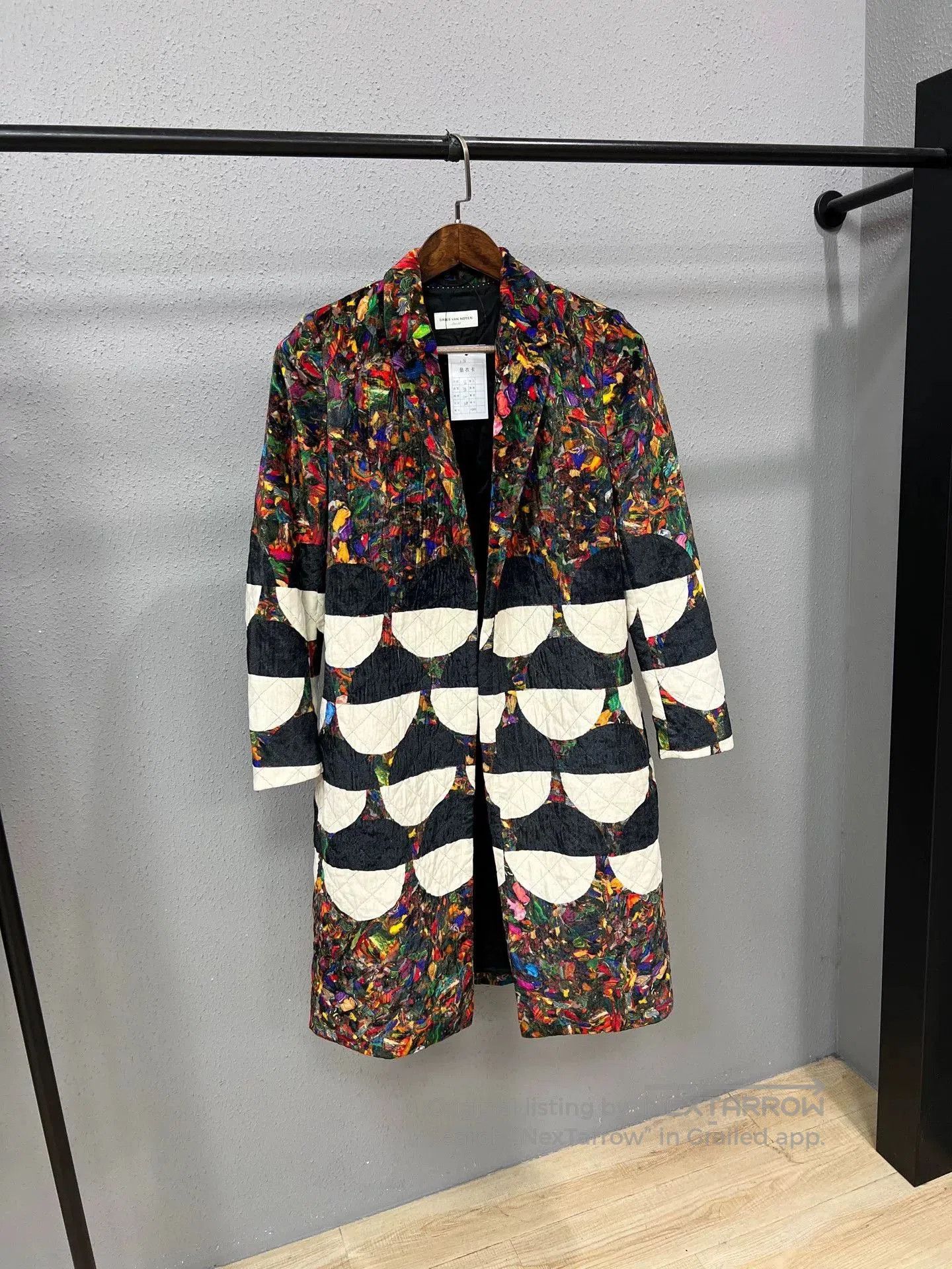 Dries Van Noten Dries Van Noten Runway Velvet Coat. Size S / US 4 / IT 40 - 1 Thumbnail