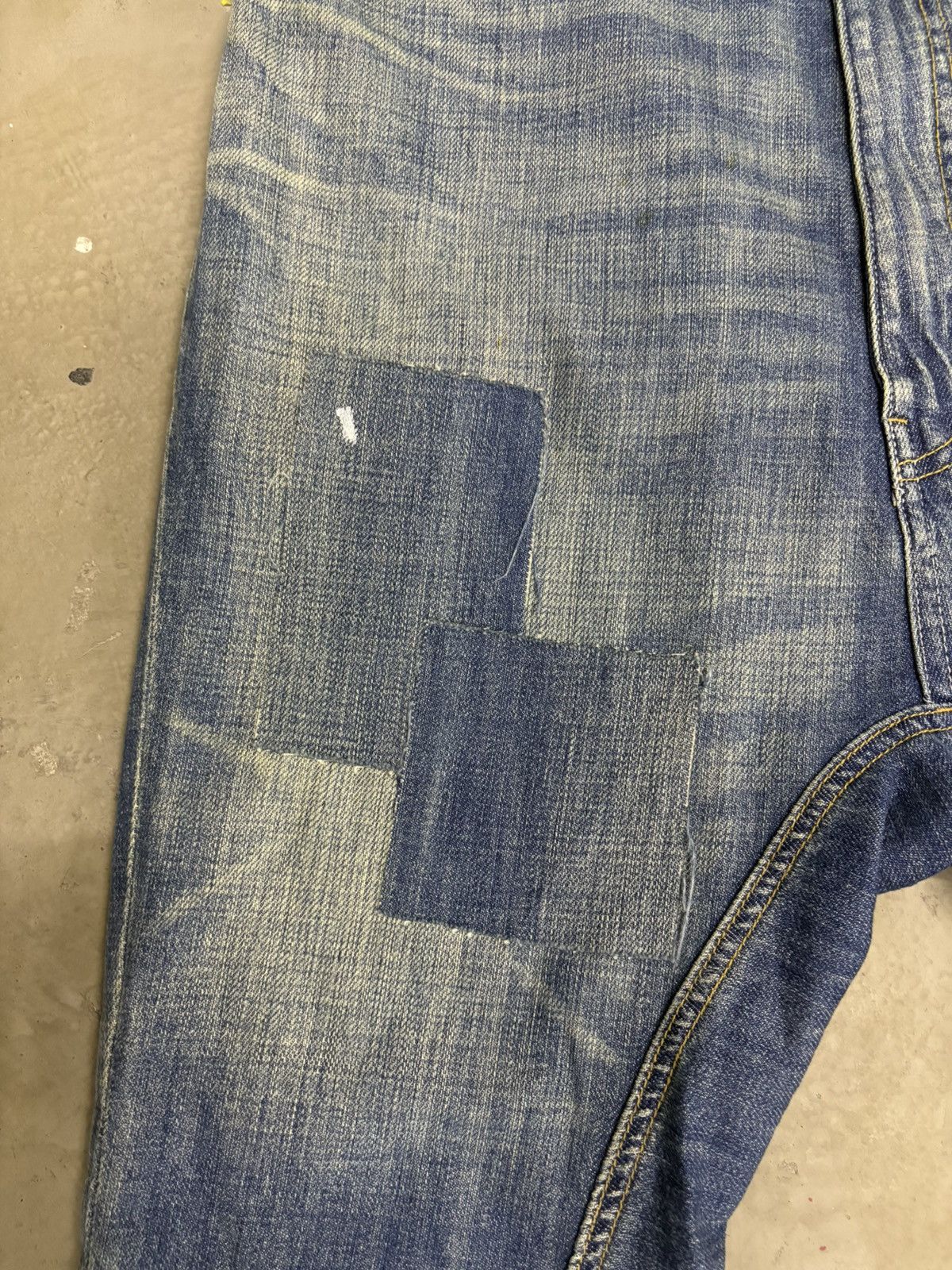 Issey Miyake × Ne-Net Ne-Net Issey Miyake Paint Splatter Patchwork Capri Pants Size US 30 / EU 46 - 5 Thumbnail
