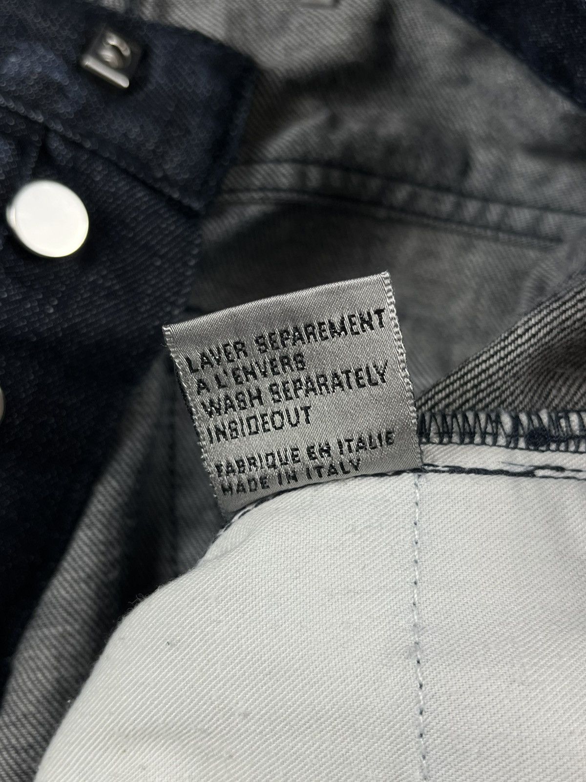 Dior SS10 Dior Homme Faded Washed Indigo Blue Denim Jeans Size US 29 - 8 Thumbnail