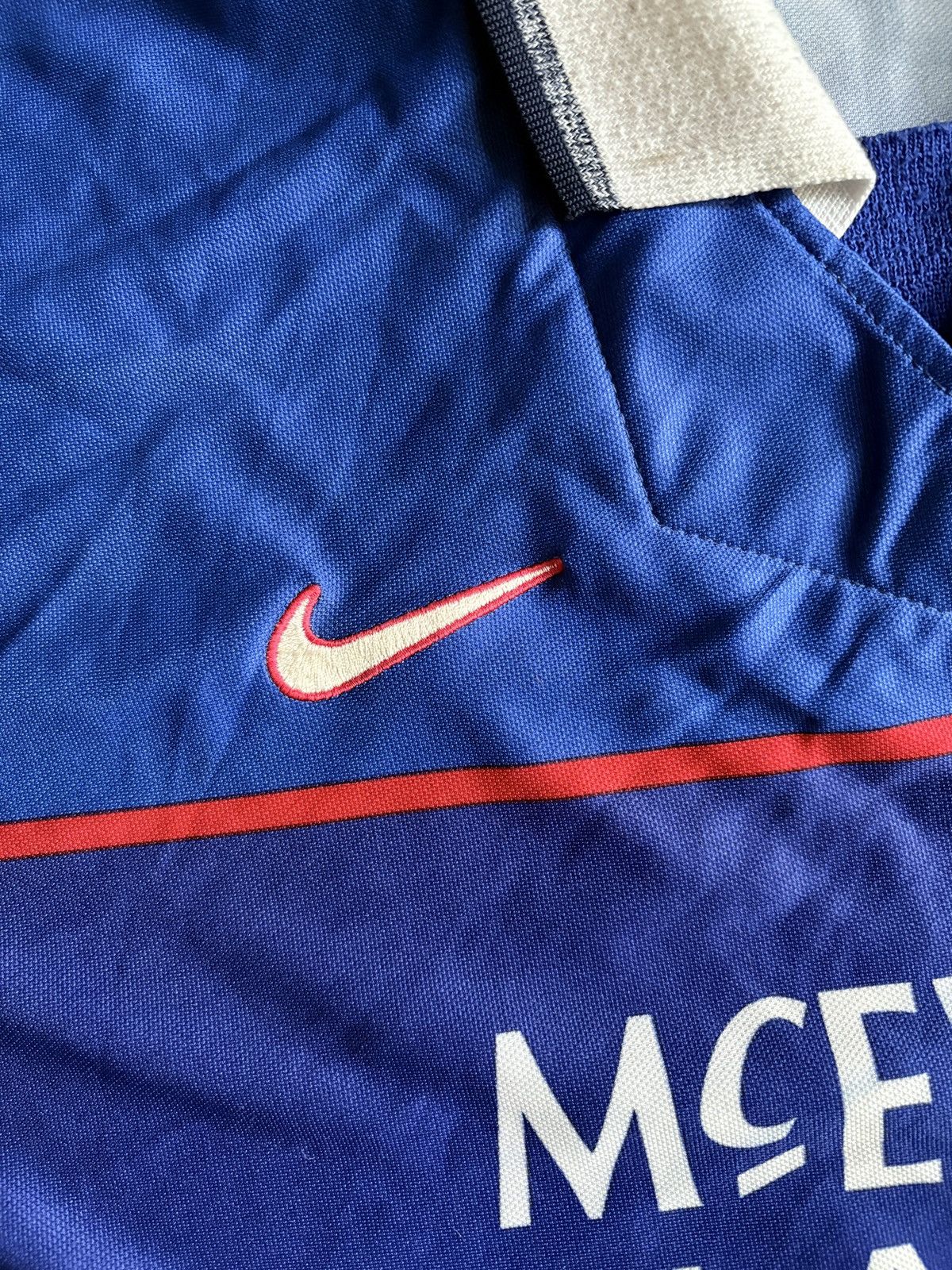 Nike Vintage Nike Rangers Jersey 1997/1998 #11 Brian Laudrup Size US XL / EU 56 / 4 - 4 Thumbnail