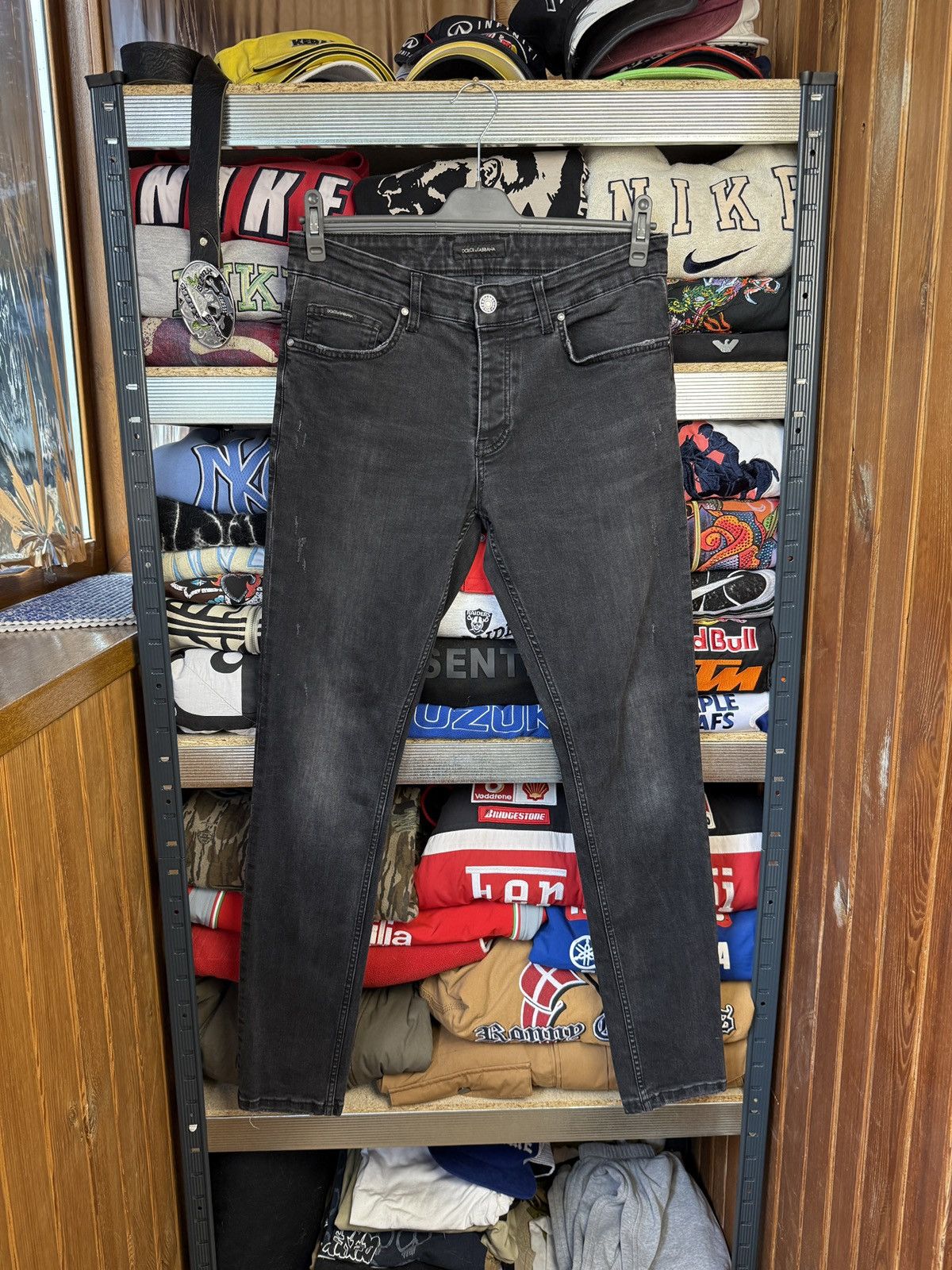 Dolce & Gabbana Vintage Dolce Gabbana Skinny Jeans Flared Slim Avant Garde Size 24" / US 00 / IT 34 - 2 Thumbnail