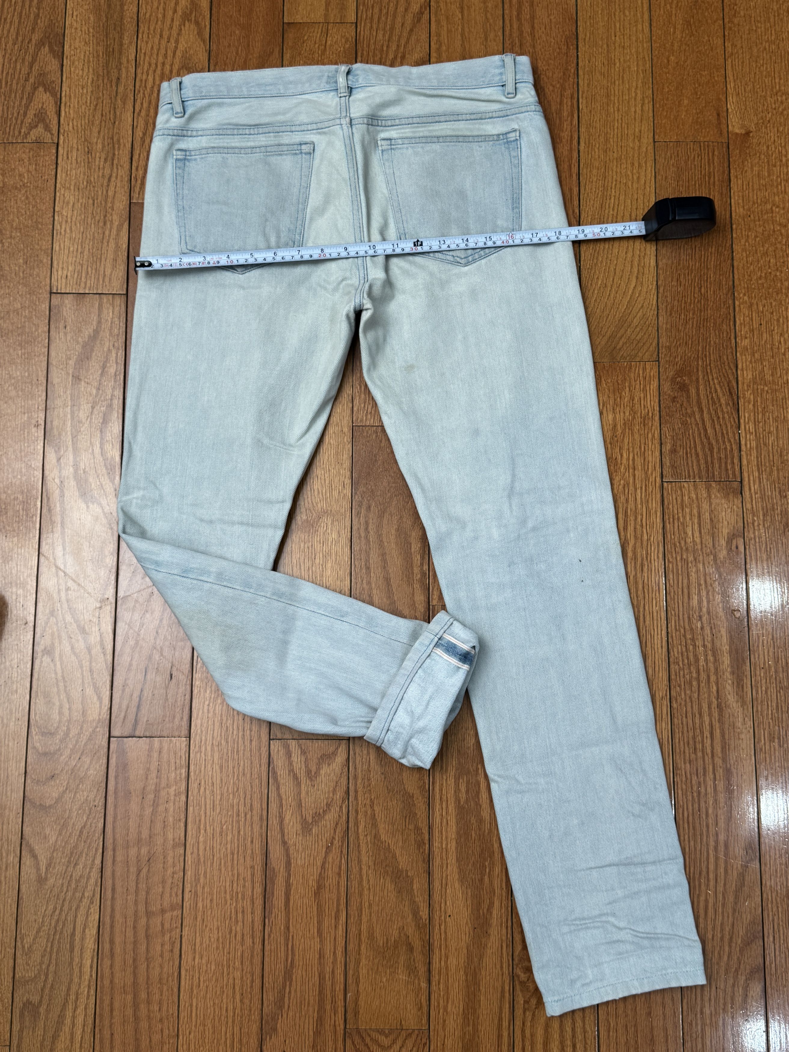 A.P.C. Selvedge Petite New Standard APC Denim Light Blue Wash Size US 30 / EU 46 - 5 Thumbnail