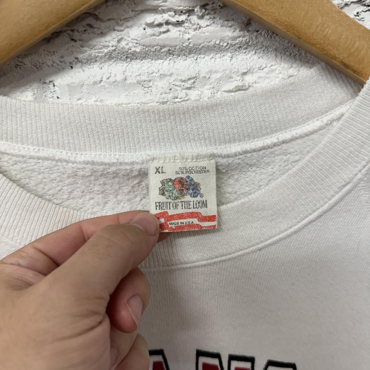 Fruit Of The Loom Vintage Arkansas Razorbacks Sweatshirt Cotton Bowl XL 1989 Size US XL / EU 56 / 4 - 5 Thumbnail