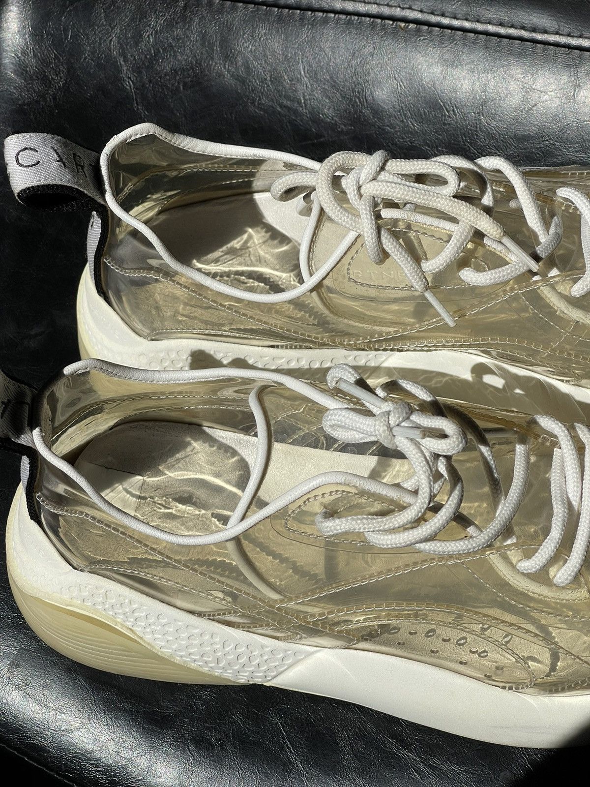 Stella McCartney Stella McCartney Eclypse Clear PVC sneakers shoes Size US 10 / IT 40 - 13 Thumbnail