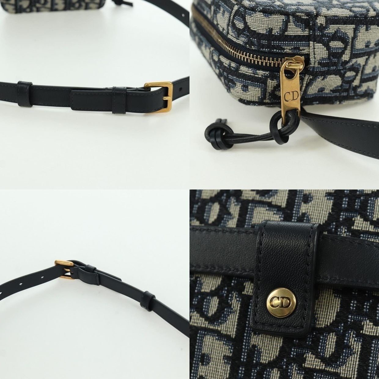 Dior Dior Trotter Waist Bag Navy Size ONE SIZE - 11 Thumbnail