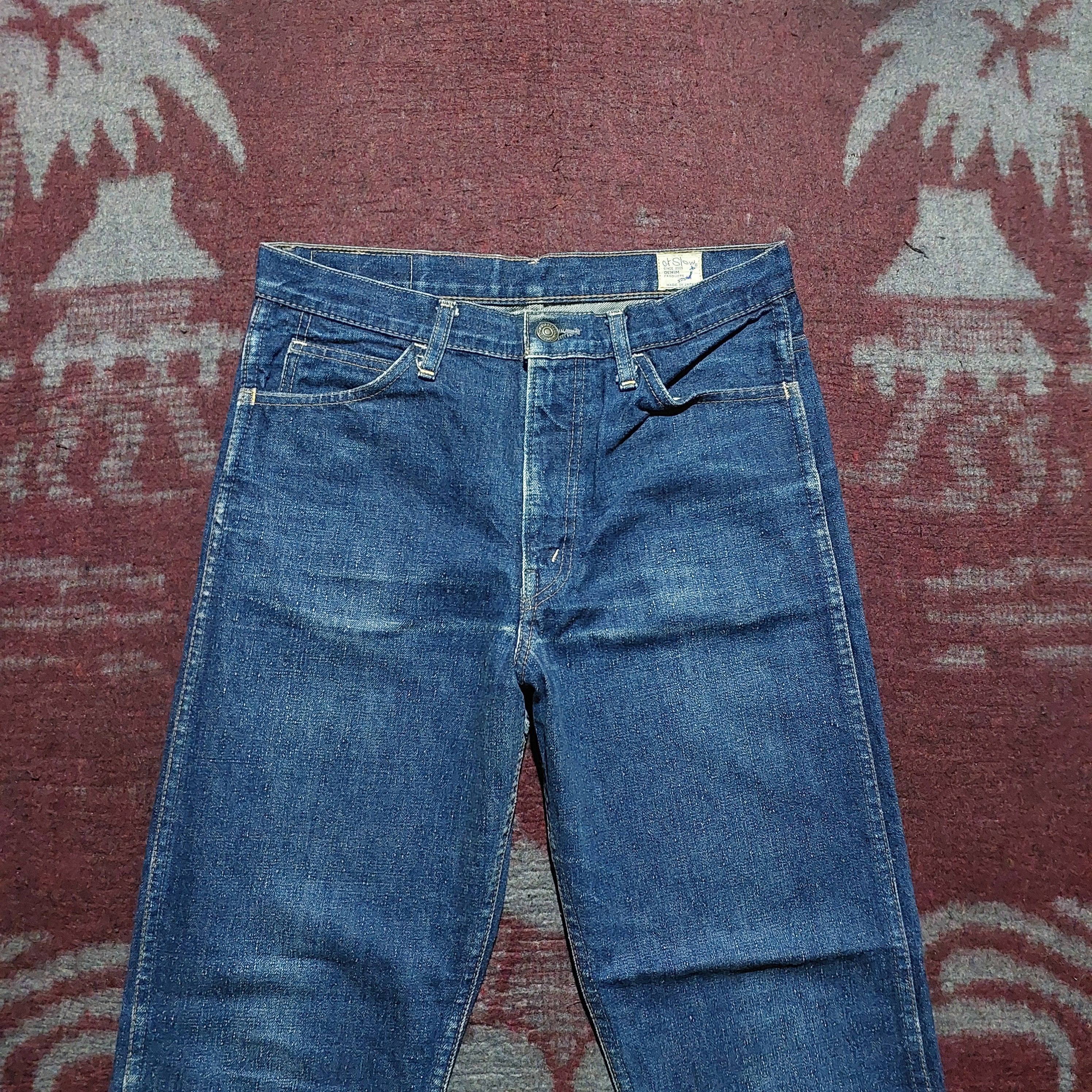 Orslow Or Slow Japanese blue denim Size US 30 / EU 46 - 2 Thumbnail
