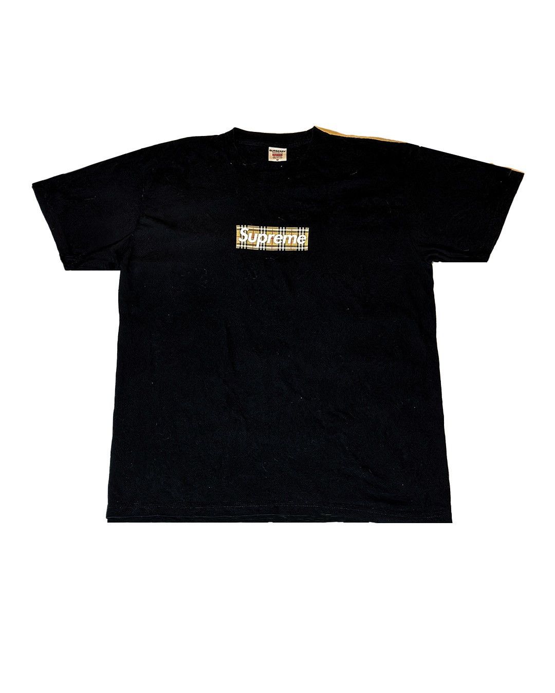 Supreme 1997 Burberry Box Logo Tee | Grailed