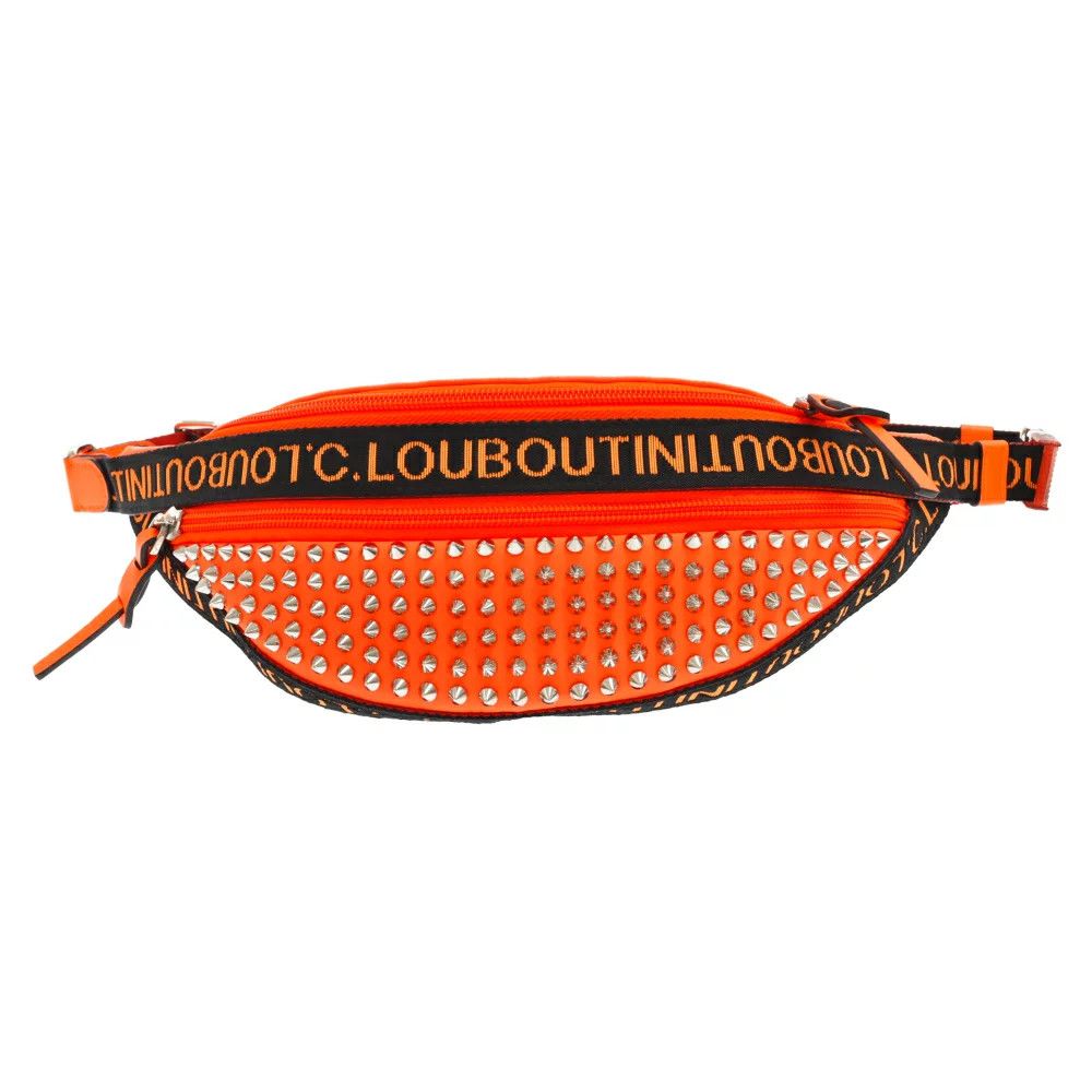 image of Christian Louboutin Waist Bag Crossbody Bag Orange, Women's