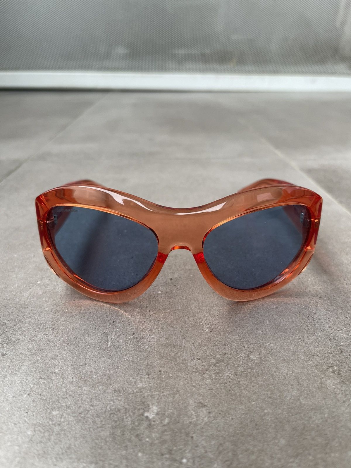 Dsquared2 !DS! Dsquared2 Orange Round Sunglasses Size ONE SIZE - 3 Thumbnail