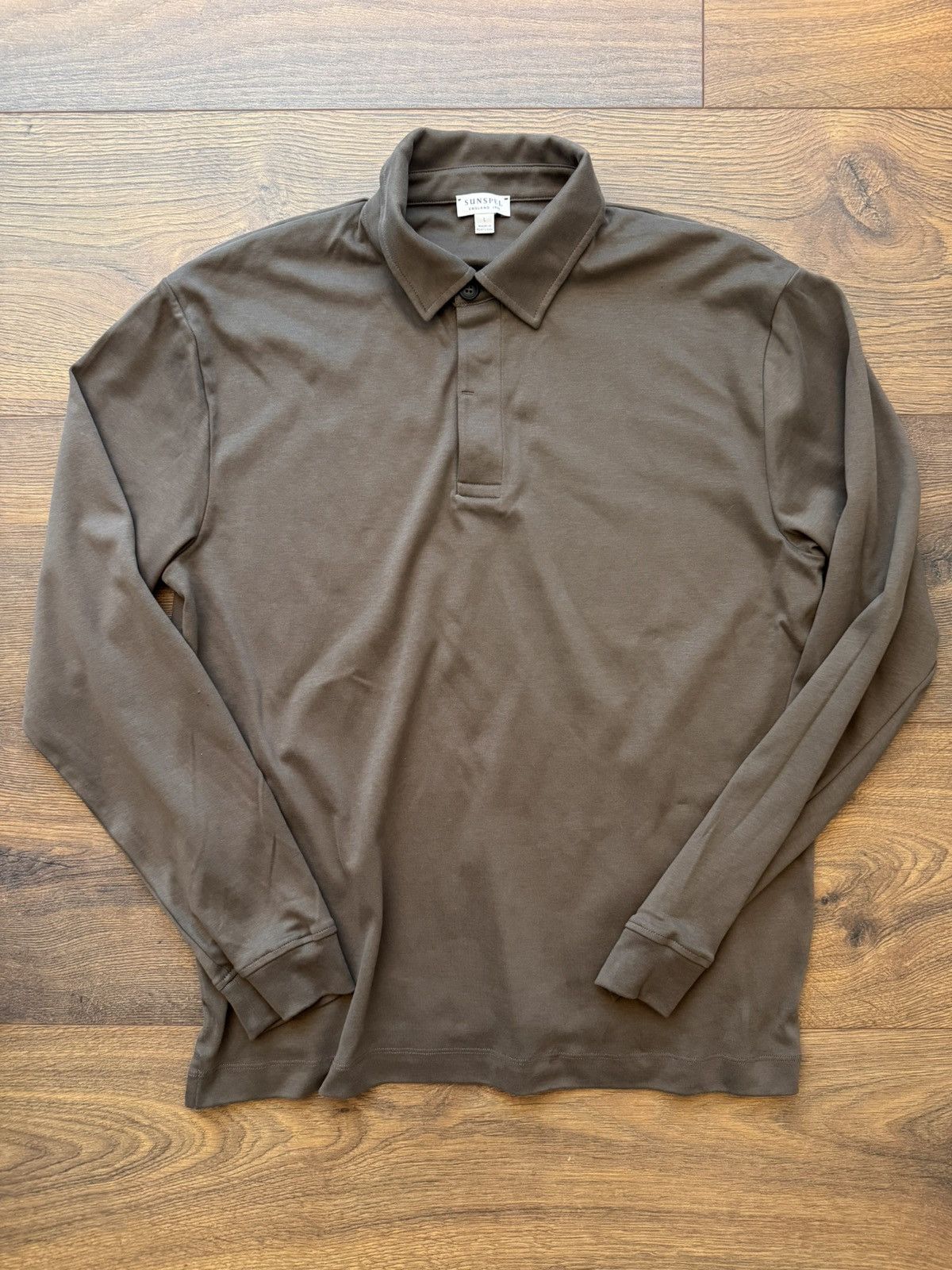 Sunspel Sunspel Heavyweight Rugby Polo - Size L Size US L / EU 52-54 / 3 - 5 Thumbnail