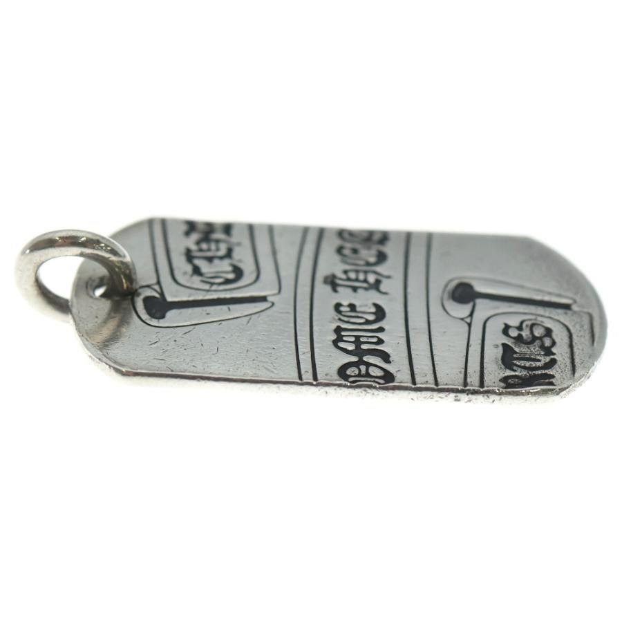 Chrome Hearts Chrome Hearts Label Large Dog Tag necklace Size ONE SIZE - 4 Thumbnail