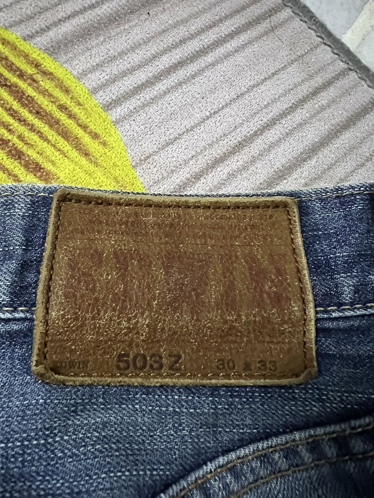 Edwin × If Six Was Nine × Japanese Brand 💥BAGGY💥EDWIN 503Z LIGHT WASH NICE JEANS ACCEPT OFFER🔥 Size US 30 / EU 46 - 14 Thumbnail