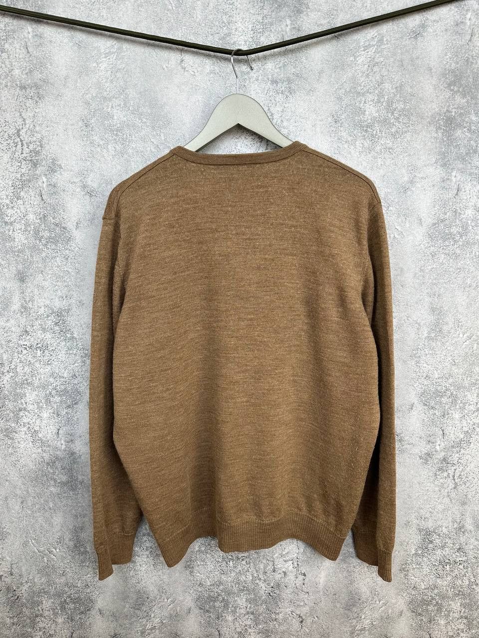 Other Maerz Muenchen V-Neck Sweater Brown Pullover Knit Jumper LS Size US XXL / EU 58 / 5 - 2 Thumbnail