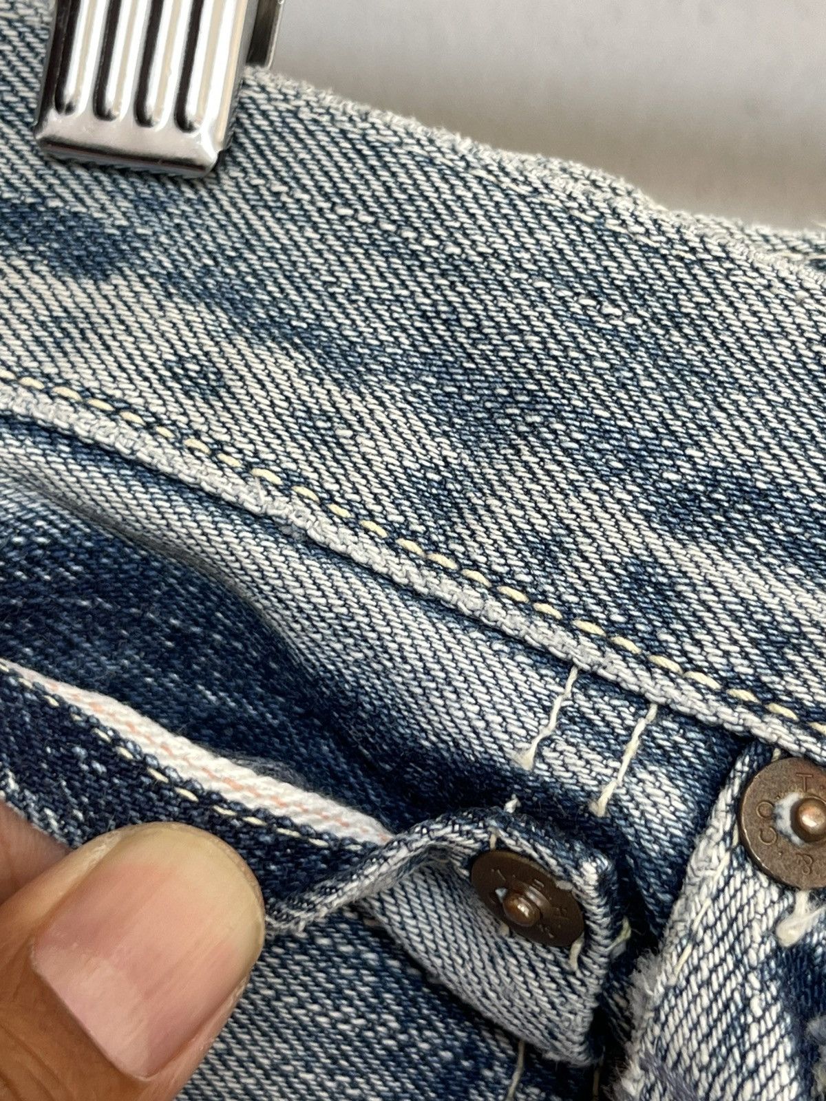 The Flat Head Vintage Distressed Selvedge The Flat Head Denim Size US 32 / EU 48 - 3 Thumbnail