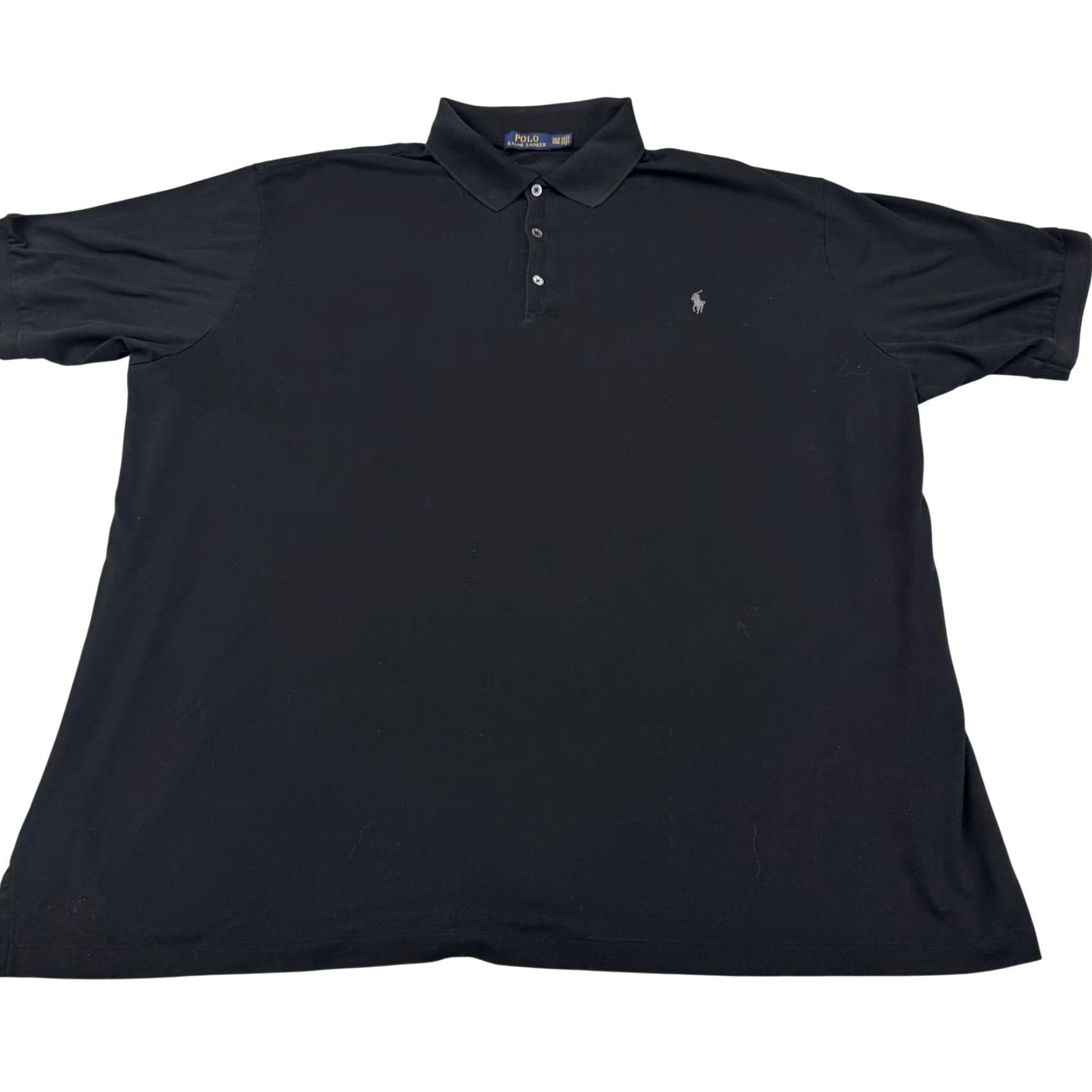 Polo Ralph Lauren **Ralph Lauren Men's Polo Shirt 3XLT Black Classic Fit Cotton Pony** User: Ralph Lauren Men's Polo Shirt Black 3XLT Classic Fit Cotton Pony Size US XXL / EU 58 / 5 - 2 Thumbnail