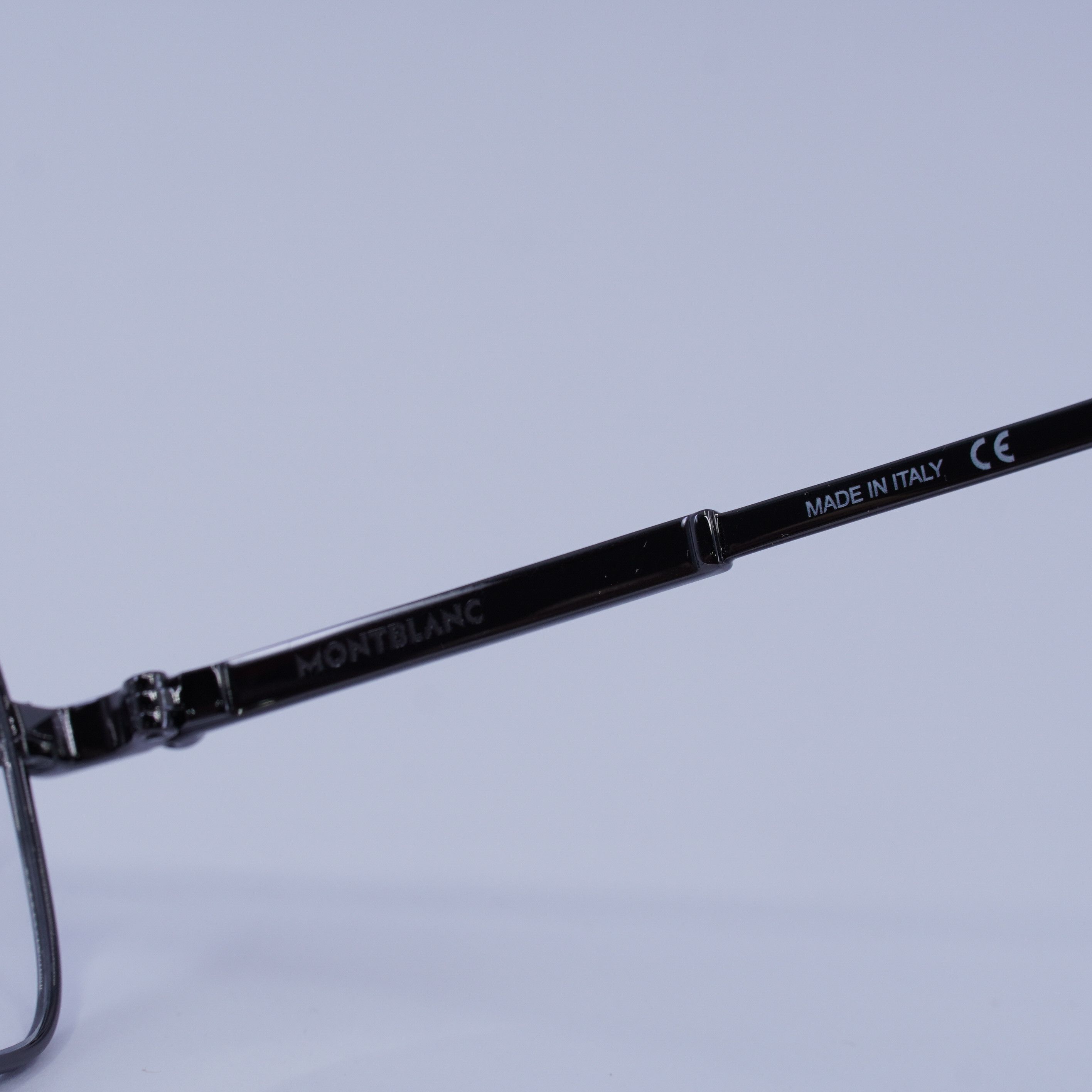 Montblanc Montblanc MB0029O 006 Eyeglasses Ruthenium 58mm Rectangle Size ONE SIZE - 9 Thumbnail