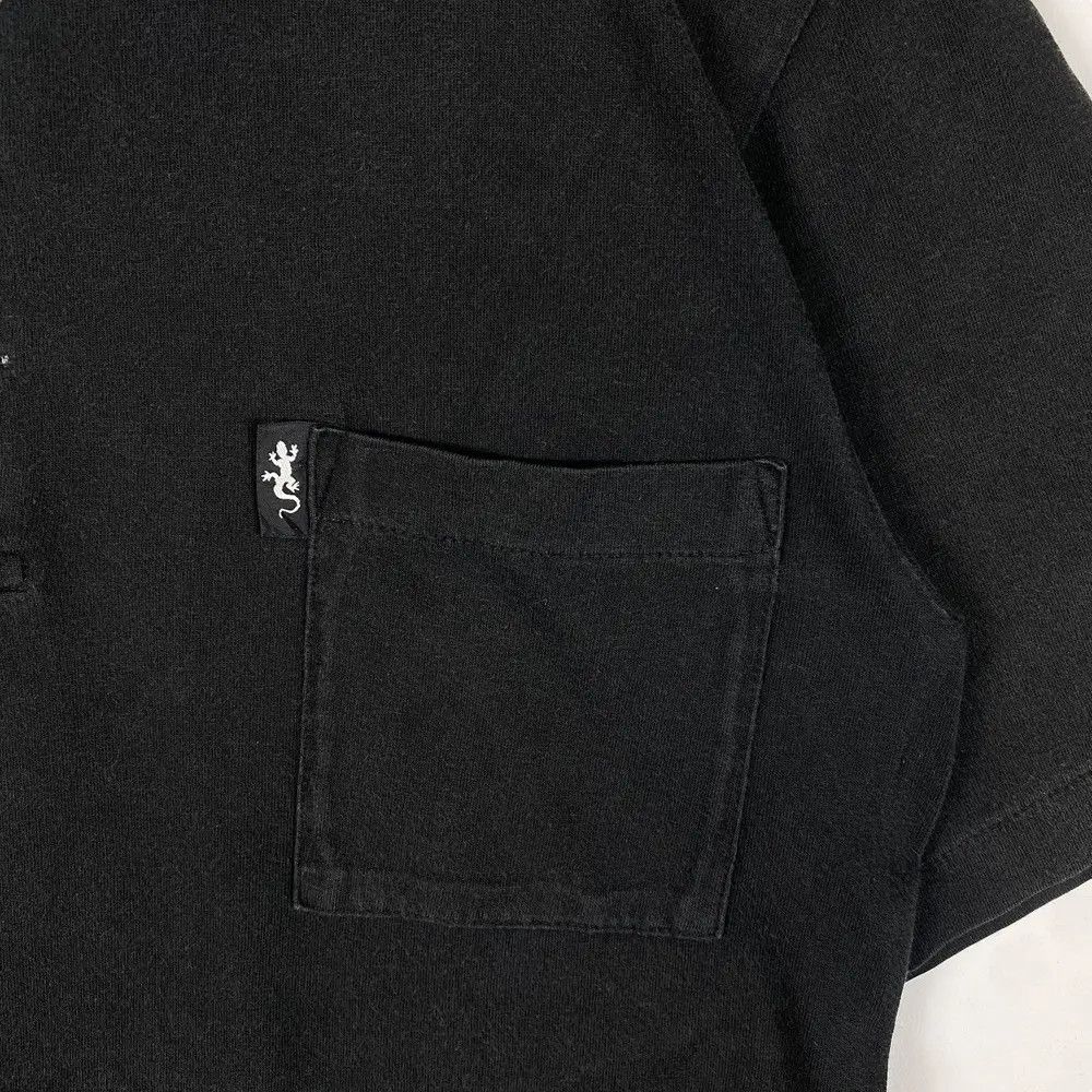 agnes b. AGNES B. Homme Paris Pocket Black Polo Shirt Medium Size Size US M / EU 48-50 / 2 - 3 Thumbnail
