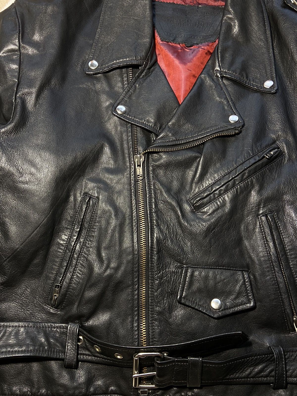 Nice leather jacket vintage 00s motorcycle jacket