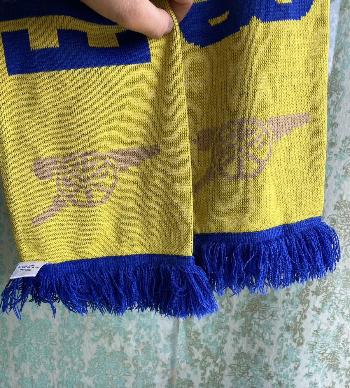 Vintage Vintage Arsenal Football Club Emirates Stadium Soccer Scarf Size ONE SIZE - 6 Thumbnail