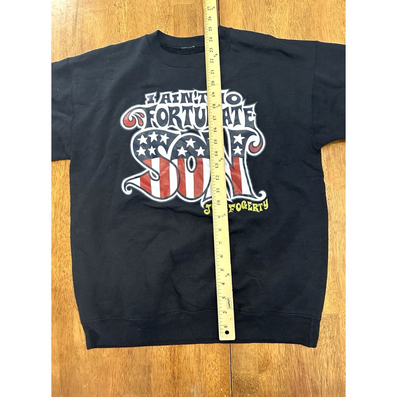 Vintage John Fogerty Fortunate Son Sweatshirt M Made In USA Rock Music Size US M / EU 48-50 / 2 - 5 Thumbnail