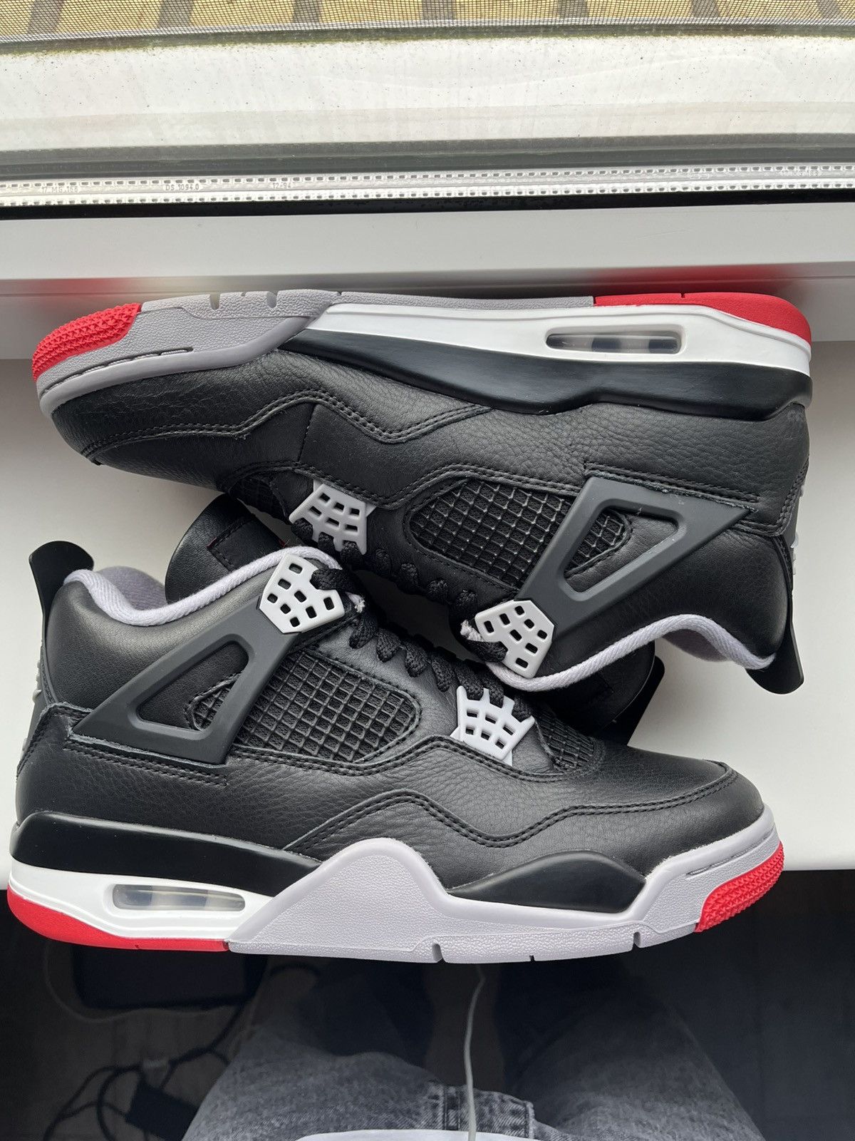Jordan Brand × Nike Jordan 4 Bred Reimagined Size US 8 / EU 41 - 3 Thumbnail