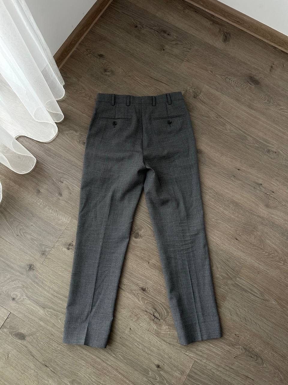 Suitsupply × Vintage Vintage Suitsupply Brescia Spalla Ferrara Gray Mens 42 Suit Size 42S - 19 Thumbnail