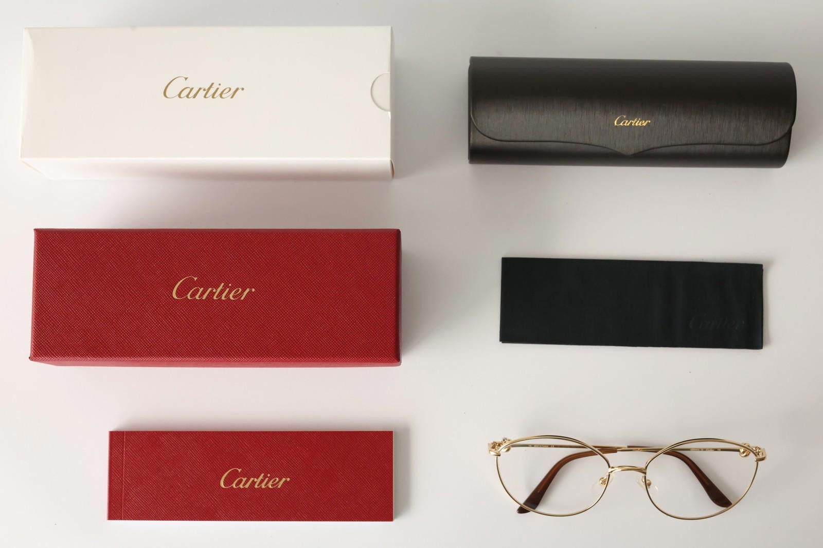 Cartier New Cartier eyewear optical eyeglasses CT0375O 001 gold Size ONE SIZE - 2 Thumbnail