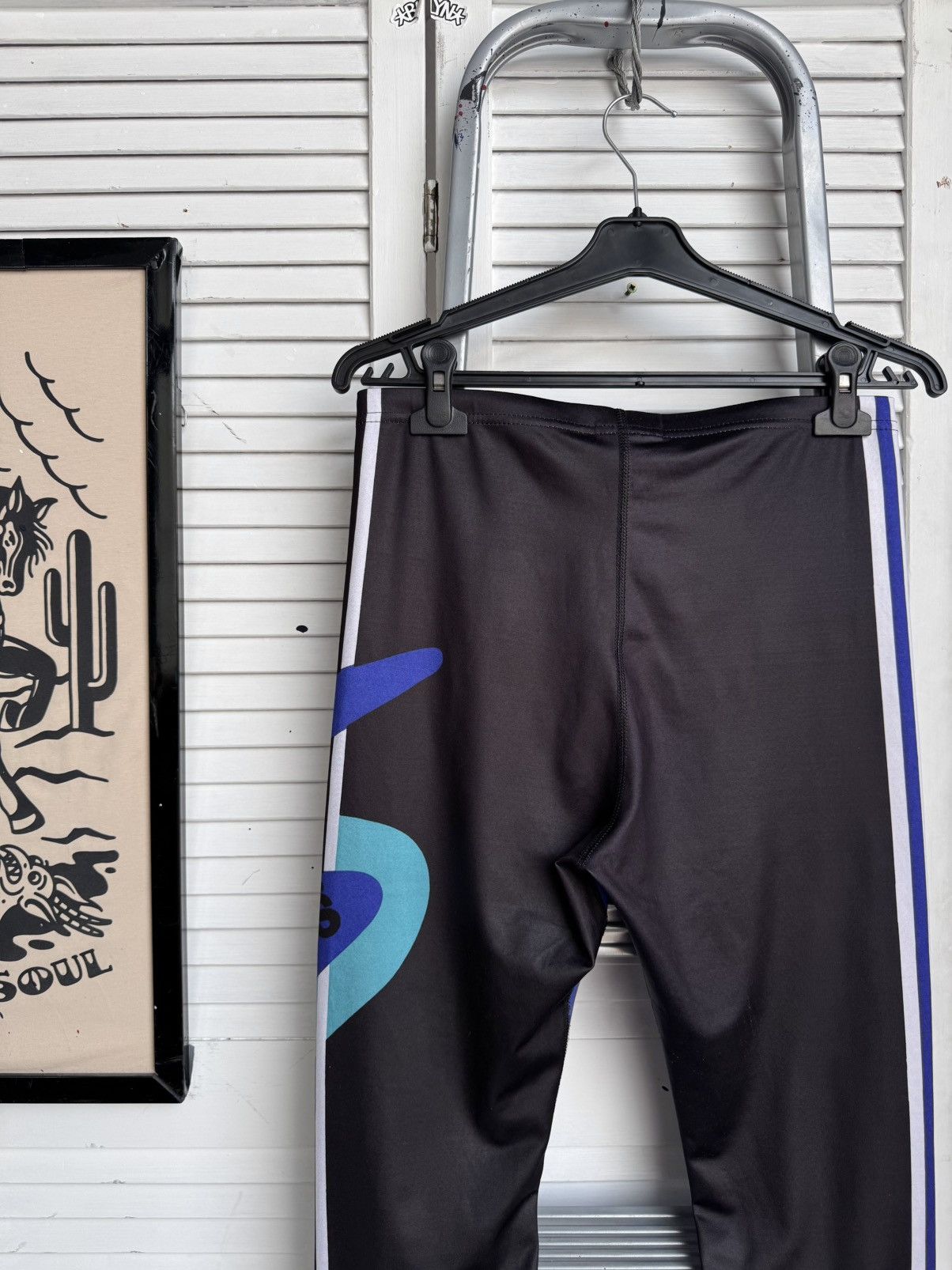 Adidas Vintage Adidas Cycling Running Leggings Big Logo France Size US 34 / EU 50 - 11 Thumbnail