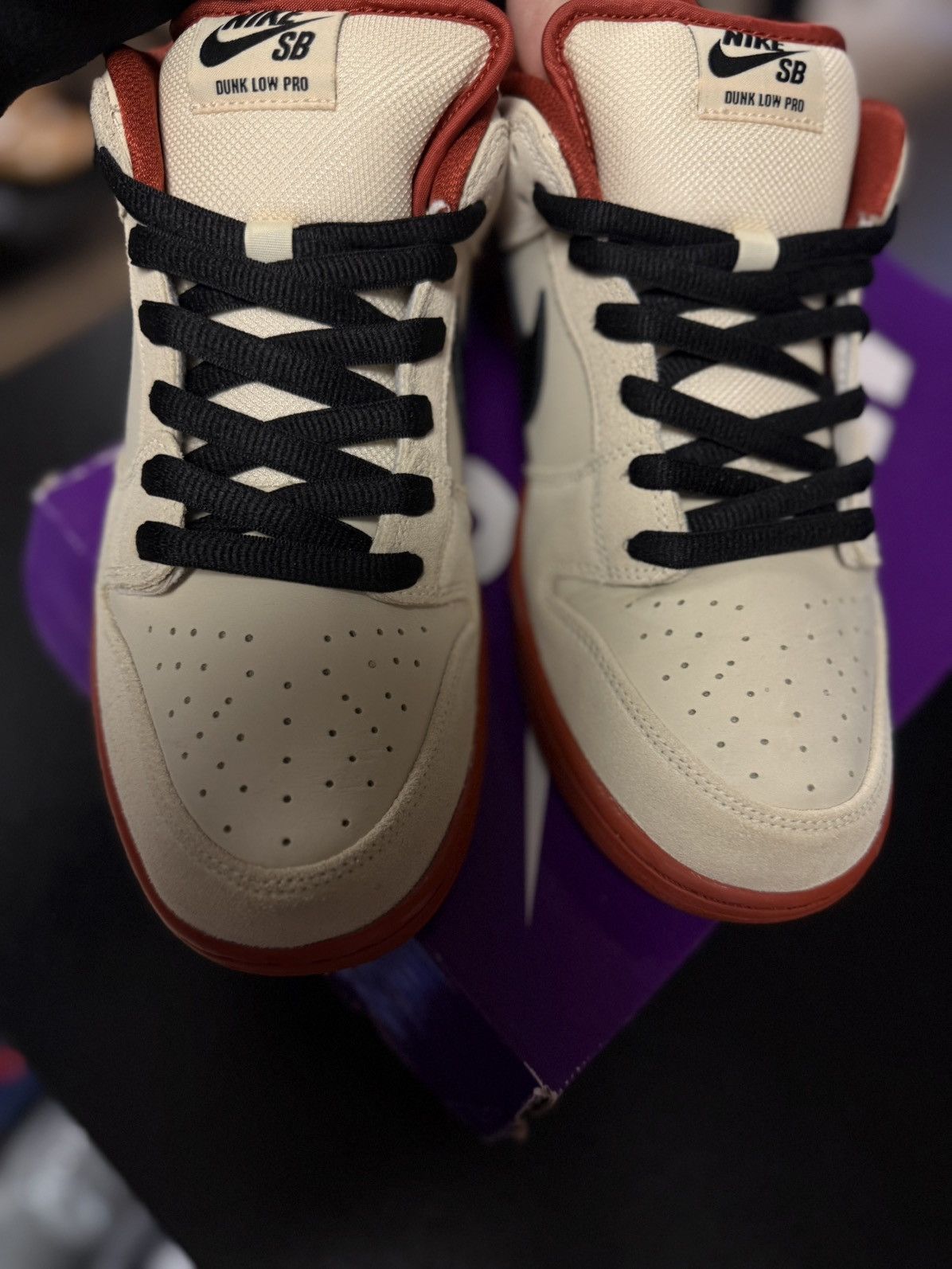 Nike Size 11 - Nike Dunk SB Low Muslin “Hennessy” 2020 Size US 11 / EU 44 - 16 Thumbnail