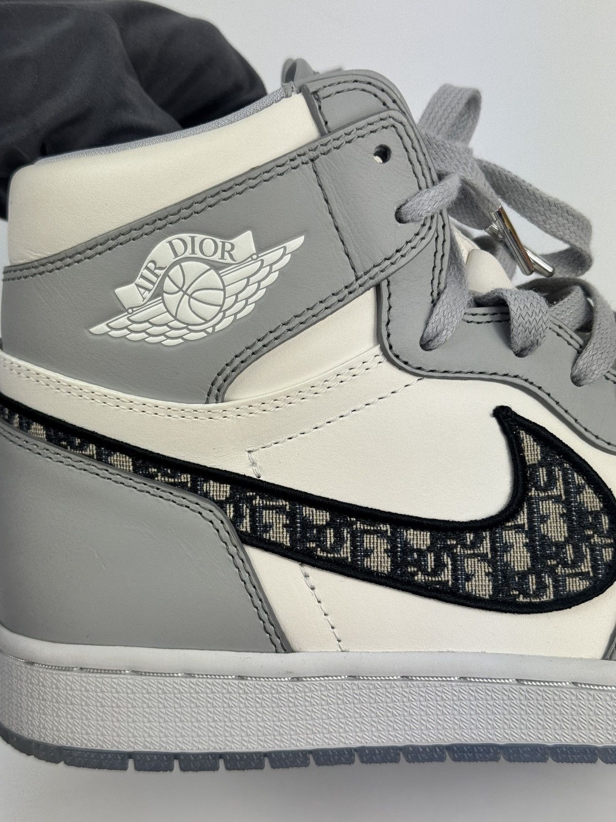 Dior × Jordan Brand AIR DIOR HIGH TOP SNEAKERS Size US 9.5 / EU 42-43 - 7 Thumbnail