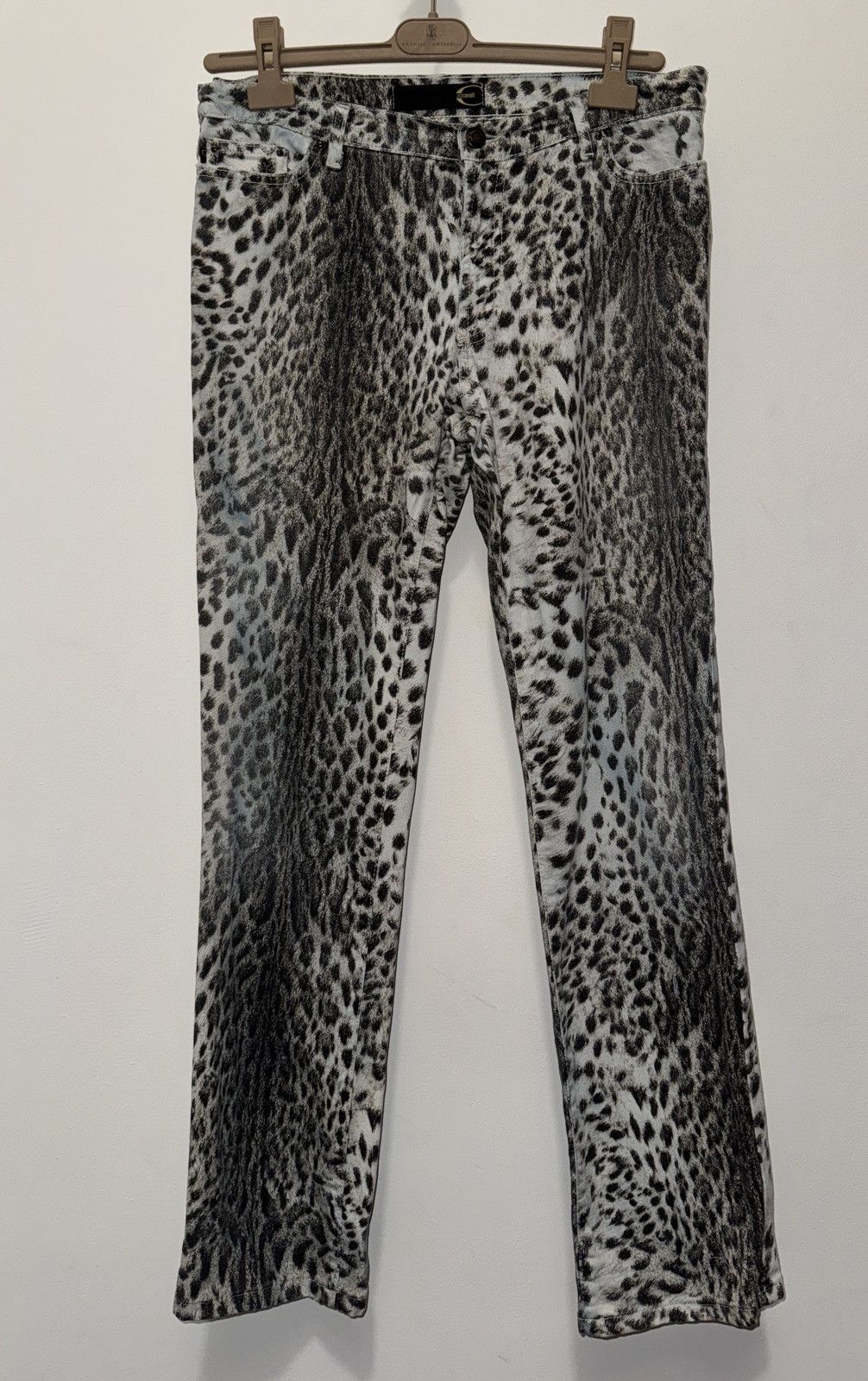 Just Cavalli × Vintage RARE Vintage Just Cavalli Animal Print Denim Set Size M / US 6-8 / IT 42-44 - 7 Thumbnail