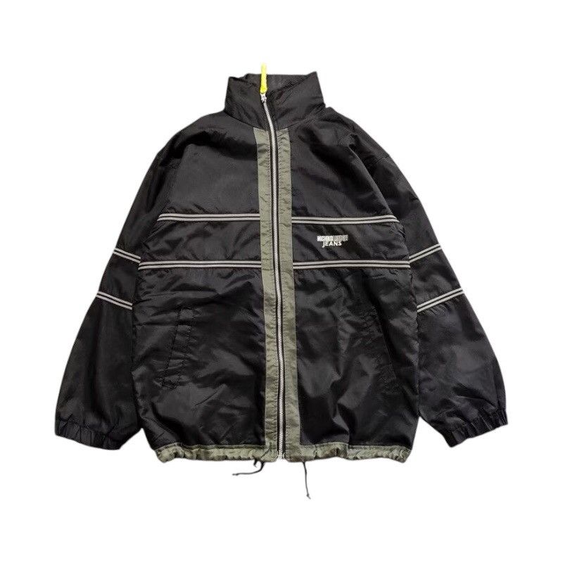 Japanese Brand × Michiko Koshino × Michiko Koshino London Michiko London Jeans Refletive Jacket Size US M / EU 48-50 / 2 - 1 Thumbnail