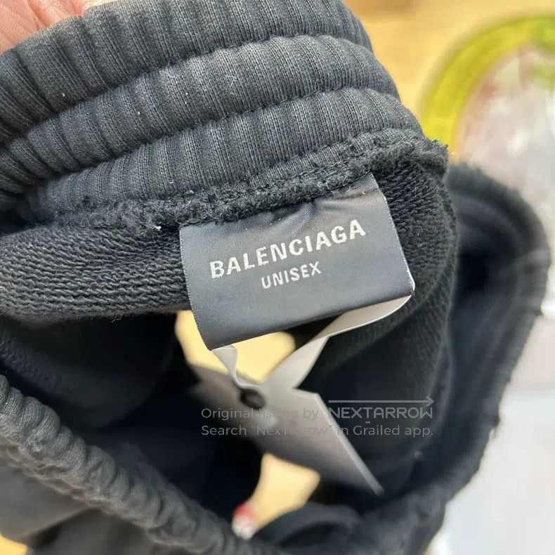 Balenciaga Balenciaga size XS Crystal Logo Destroyed Distressed Embro Size US 27 - 3 Thumbnail
