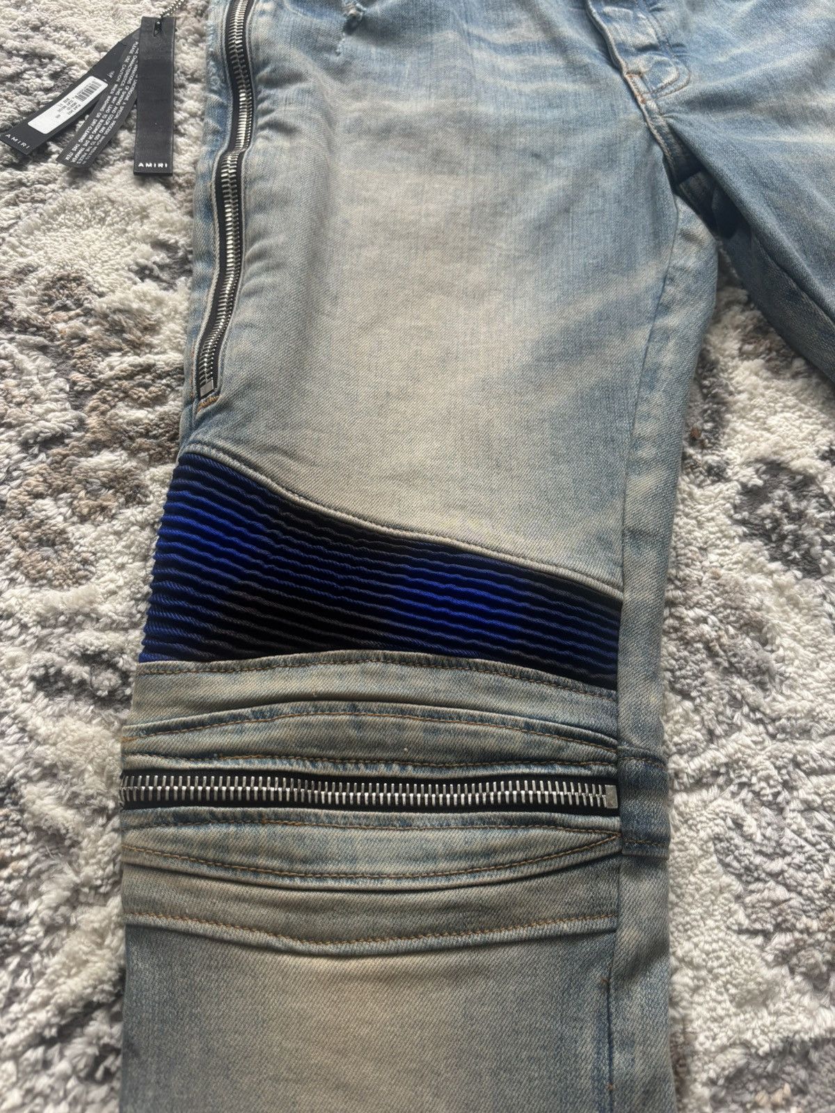 Amiri Amiri MX2 Blue Patch Size US 34 / EU 50 - 2 Thumbnail