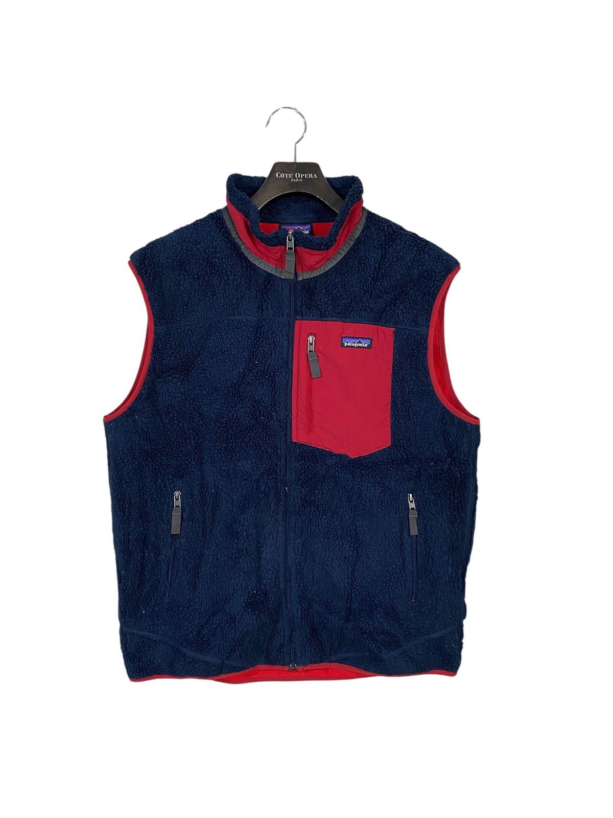 Patagonia Vintage patagonia fleece vest single pocket Size US XL / EU 56 / 4 - 1 Thumbnail
