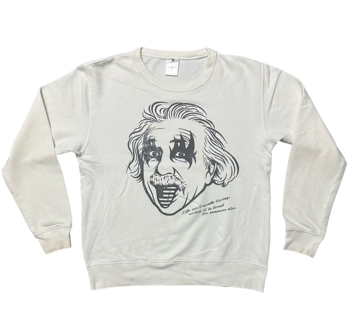 Japanese Brand Albert Einstein sweatshirt Size US M / EU 48-50 / 2 - 1 Thumbnail