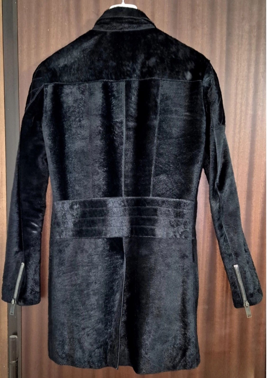 Gucci × Tom Ford TOM FORD ERA PONY HAIR LEATHER COAT Size US S / EU 44-46 / 1 - 2 Thumbnail