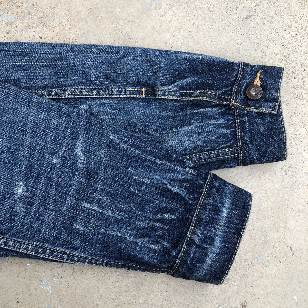 Levi's Made & Crafted Levis Made & Crafted Type IV Trucker Boro Made In Japan 🇯🇵 Size US M / EU 48-50 / 2 - 17 Thumbnail
