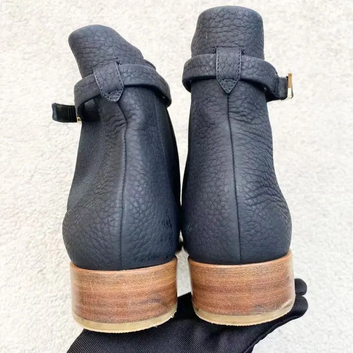 Louis Vuitton Louis Vuitton Stylish Black Ankle Boots -2508 Size US 6 / IT 36 - 5 Thumbnail